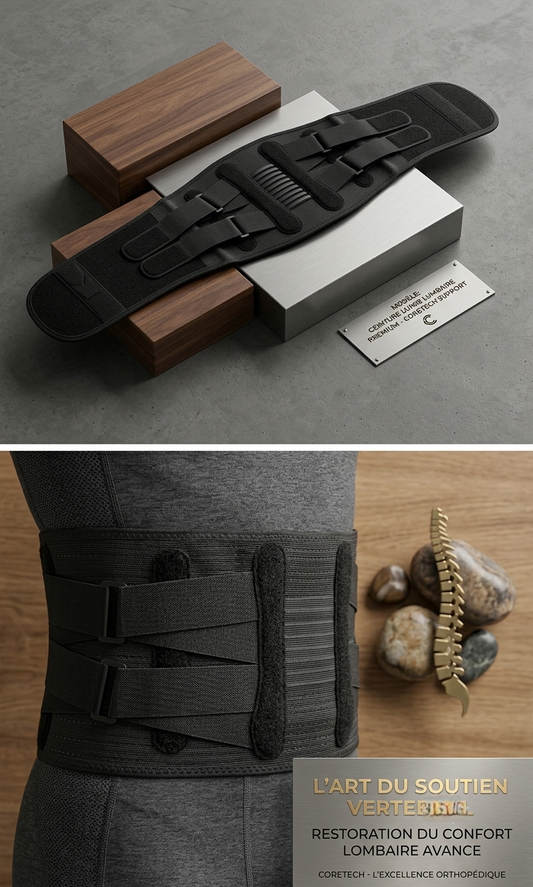 Ceinture Lombaire de Soutien Ergonomique