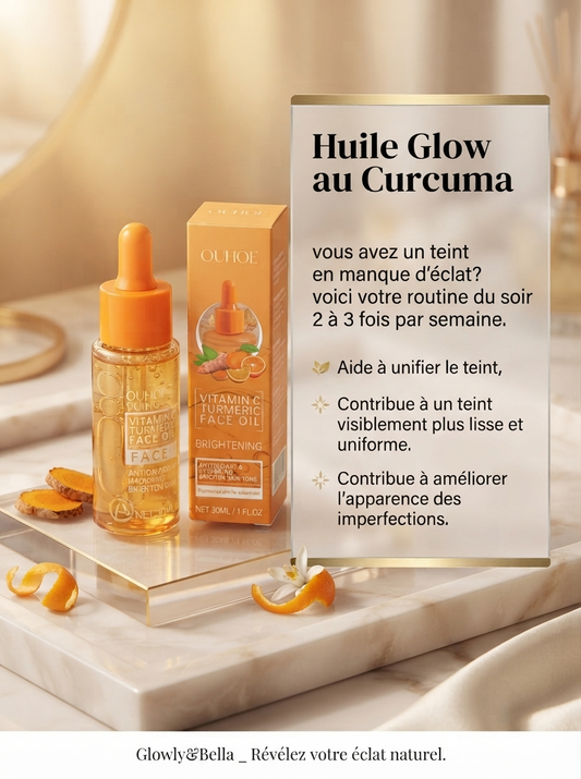 Huile Éclat à la Vitamine C & Curcuma